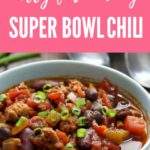 belly fat burning super bowl chili