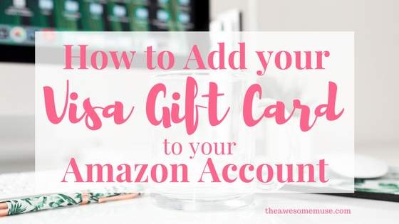 how to add visa gift card to amazon reddit