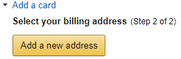 Enter your billing address