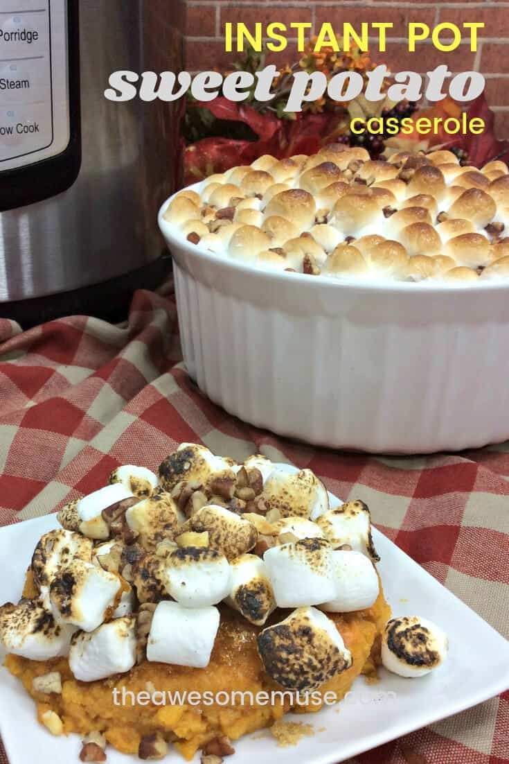 Instant Pot Sweet Potato Casserole - The Awesome Muse