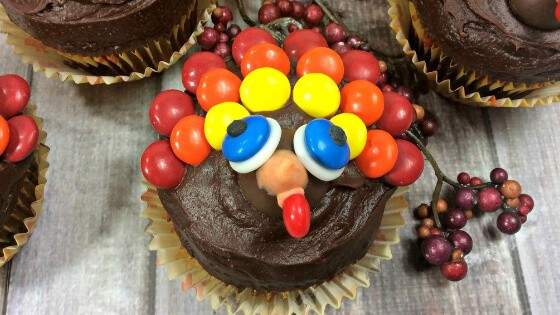Thanksgiving Gobble Gobble Cupcakes The Awesome Muse
